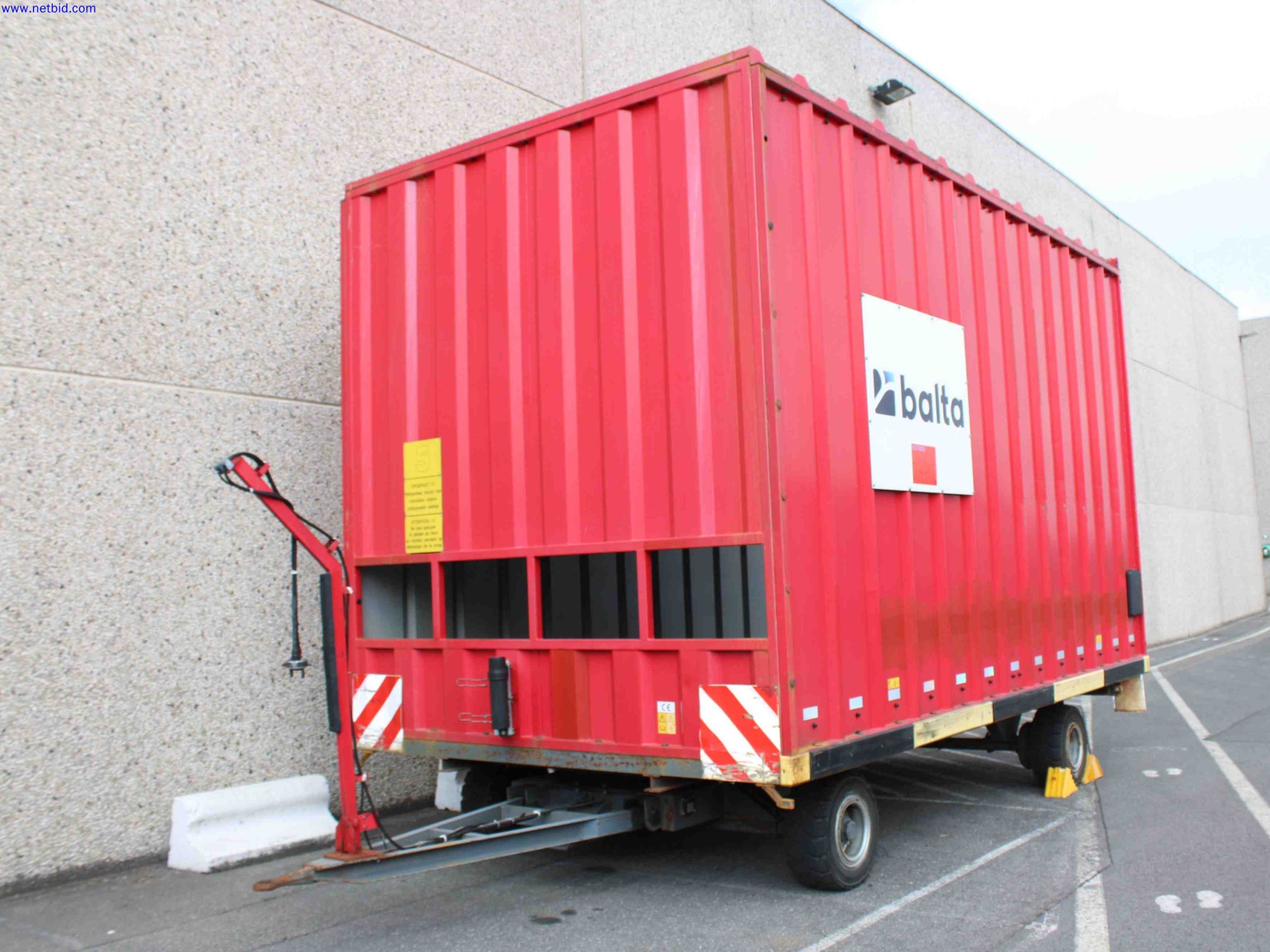 Mobiler Frachtcontainer